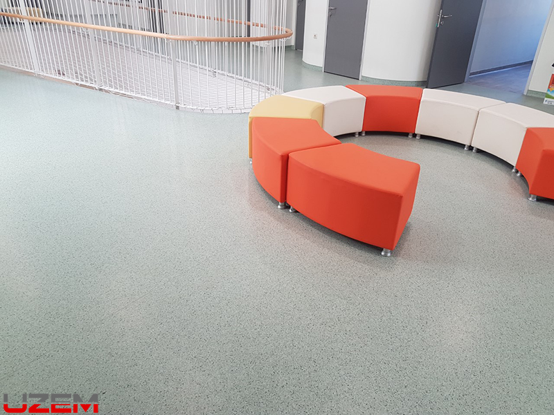 Gülseren Özdemir Özel Eğitim Uygulama Okulu PVC zemin kaplama – hijyenik okul zemin uygulaması